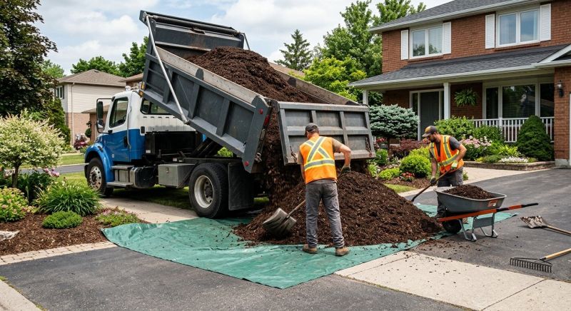Garden Mulch Delivery Service